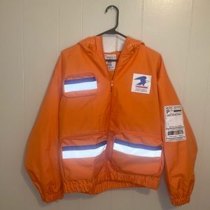 USPS x Forever 21 Orange Jacket